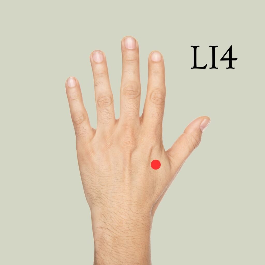 Acupressure for appetite control