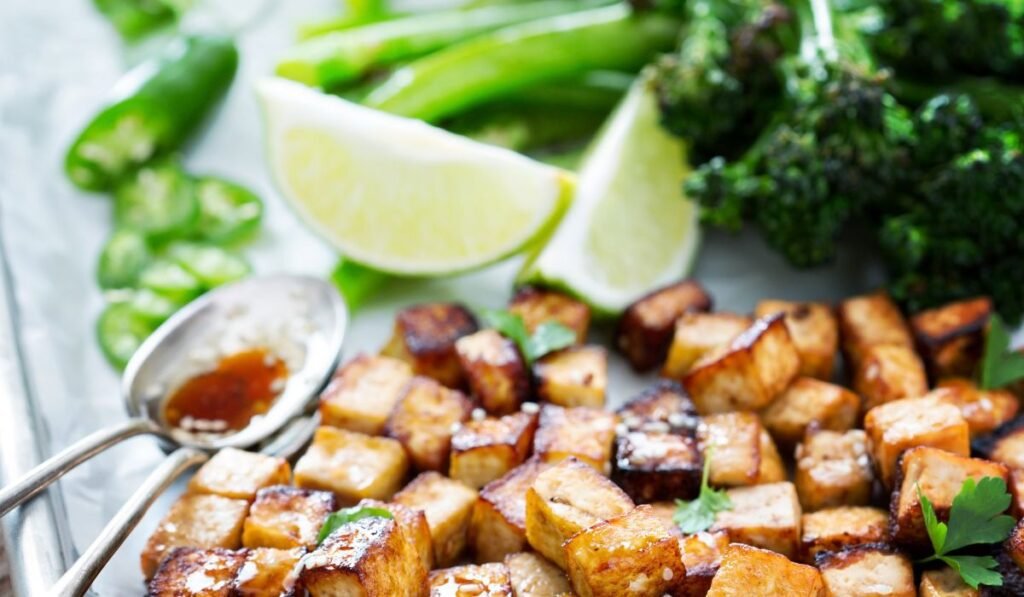 One-Pan Roasted Vegetables with Tofu